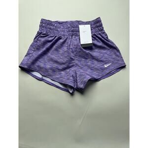 Nike Dri-FIT Running Shorts XS Purple Lined Athletic Lightweight Womens New Tag